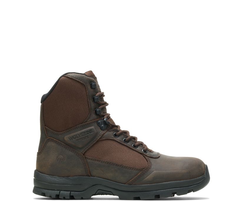 Bottes de Travail Wolverine Manistee 8" Homme - Marron (MLA176402)